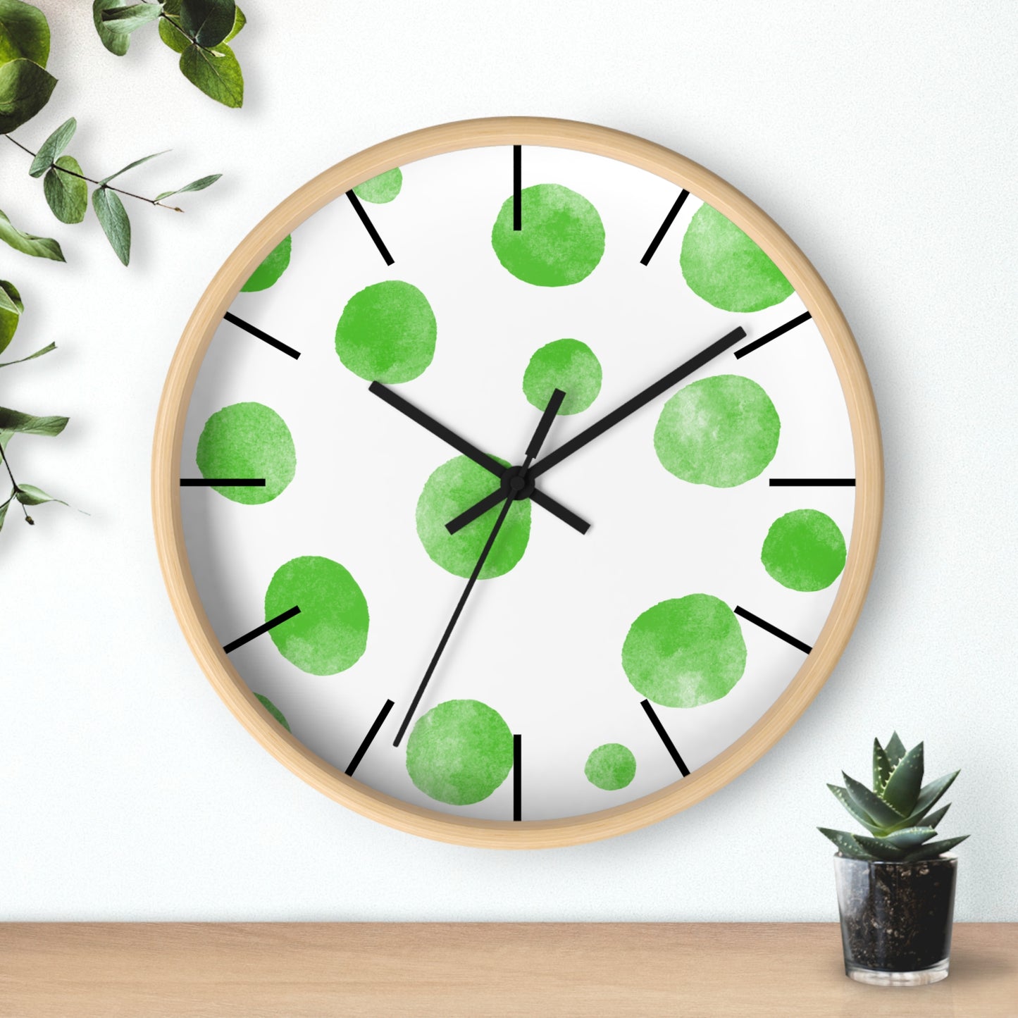 Reloj de pared acrílico