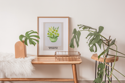 Modern Botanical Poster - Flower Art Gallery