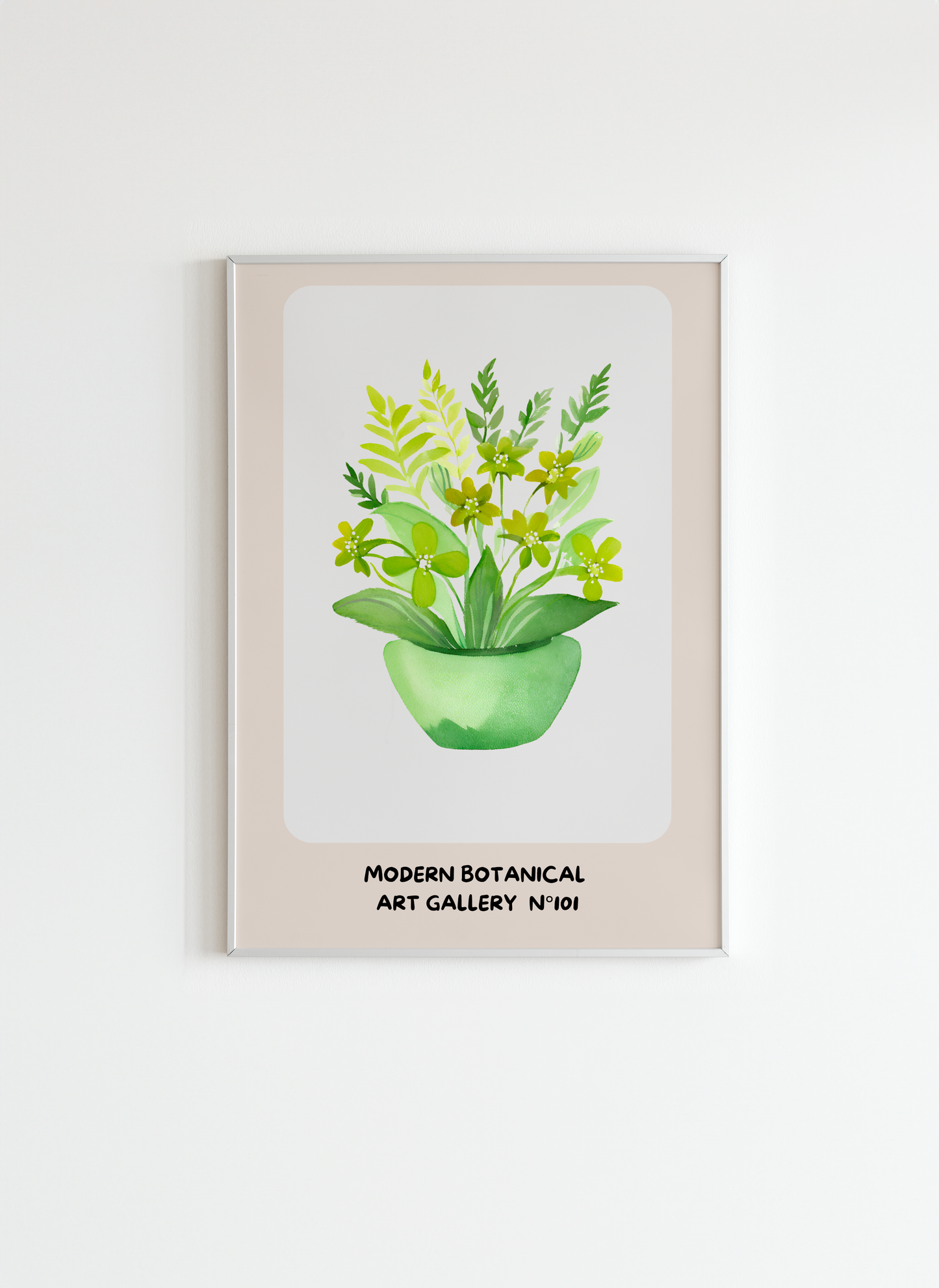 Modern Botanical Poster - Flower Art Gallery