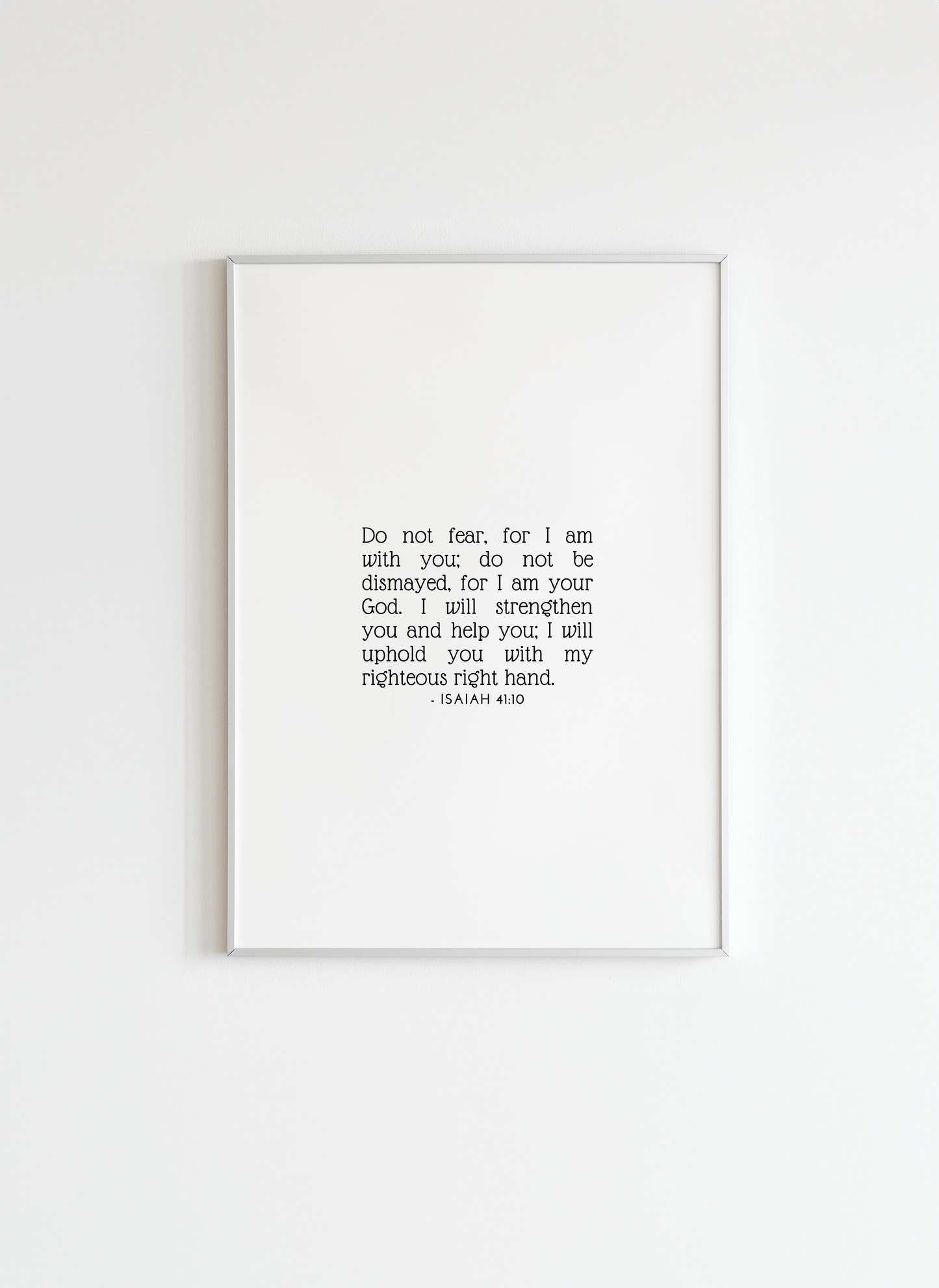 Biblical Minimalist Poster – Wall Decor