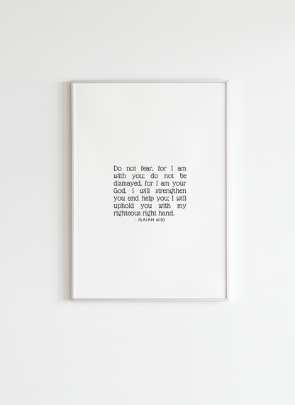 Biblical Minimalist Poster – Wall Decor