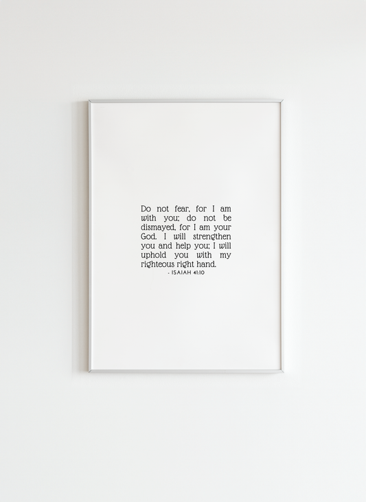 Biblical Minimalist Poster – Wall Decor