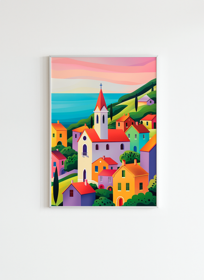 Colorful Wall Art – Modern Decorative Poster