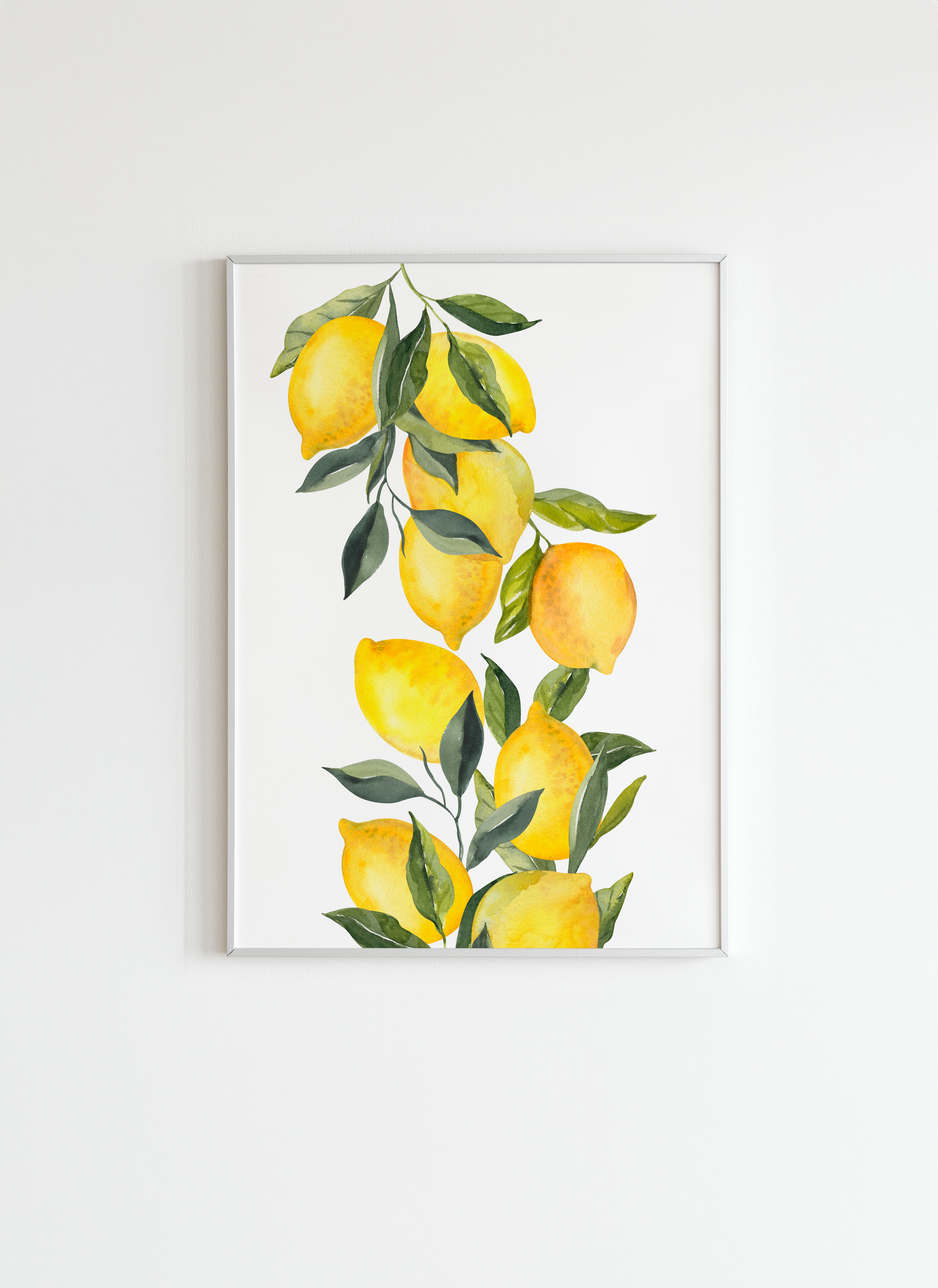 Lemon Poster - Fresh and Modern Wall Art